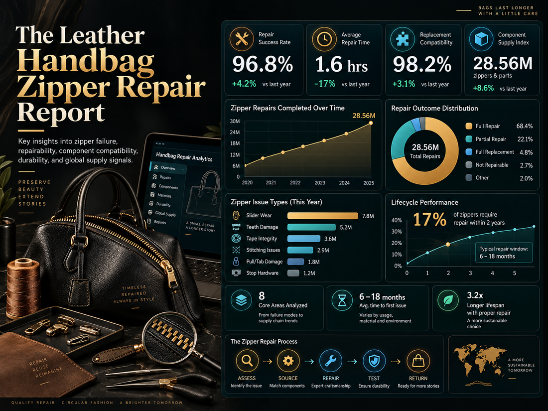 The Leather Handbag Zipper Repair Report