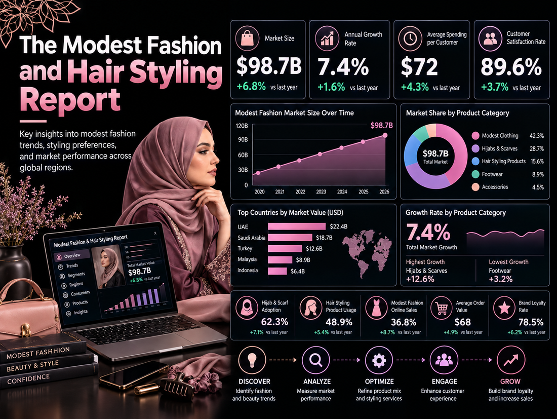 The Modest Fashion and Hair Styling Report