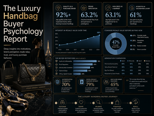 The Luxury Handbag Buyer Psychology Report