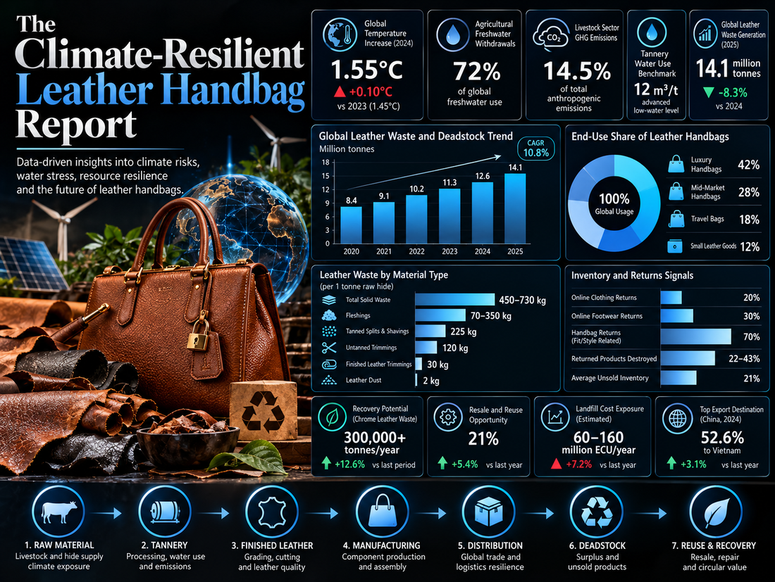 The Climate-Resilient Leather Handbag Report