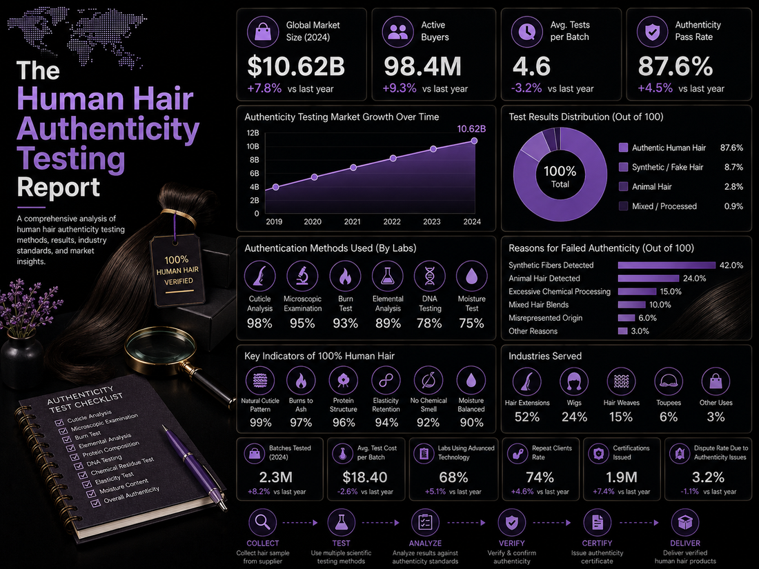 The Human Hair Authenticity Testing Report
