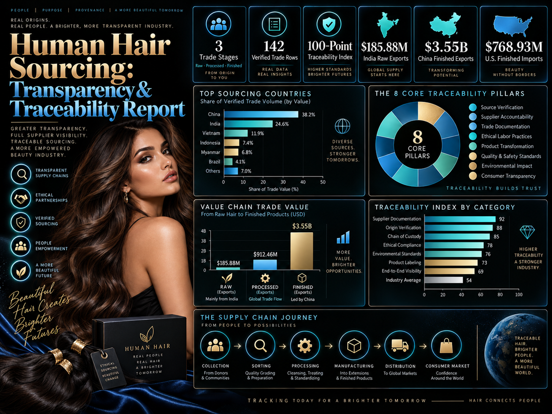 Human Hair Sourcing: Transparency &amp; Traceability Report