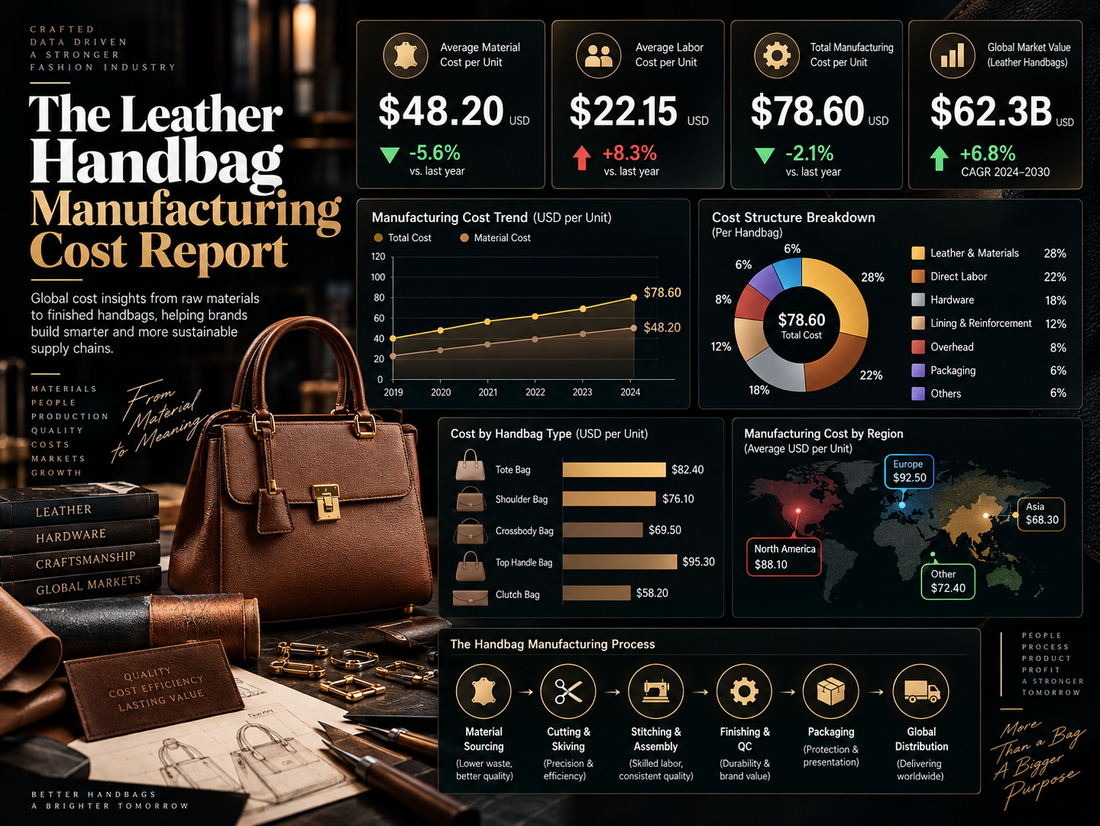 The Leather Handbag Manufacturing Cost Report