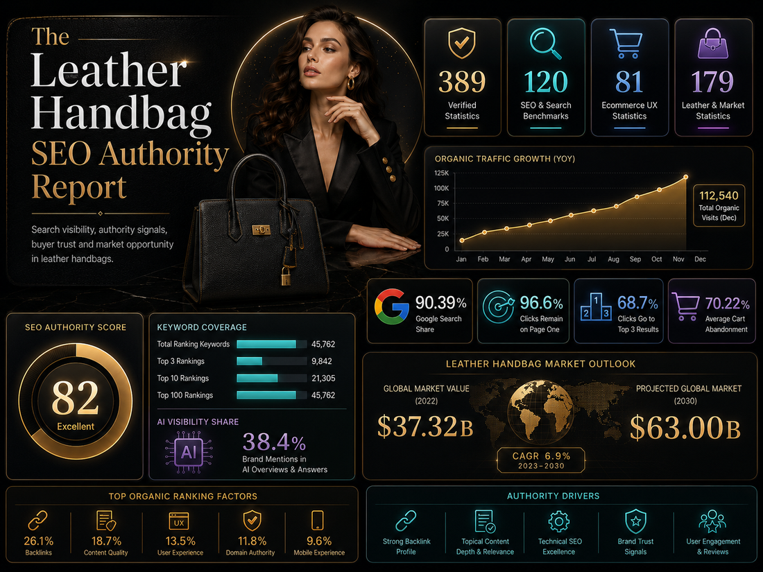 The Leather Handbag SEO Authority Report
