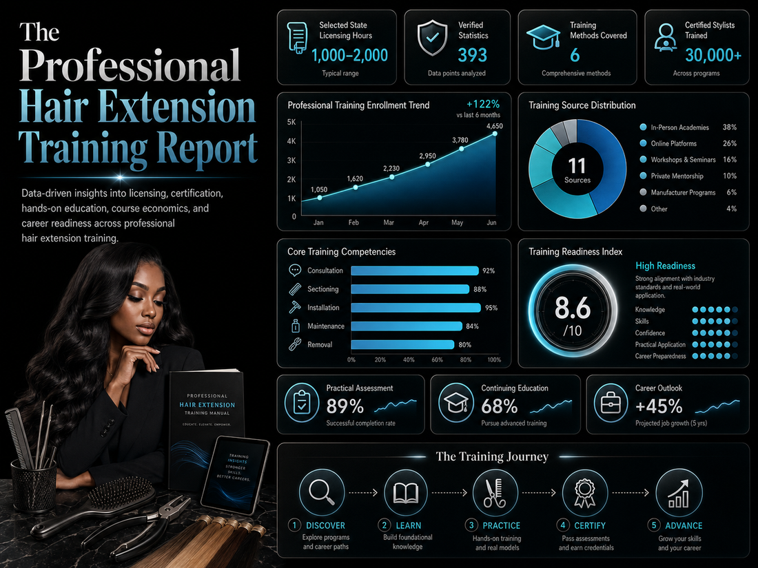 The Professional Hair Extension Training Report