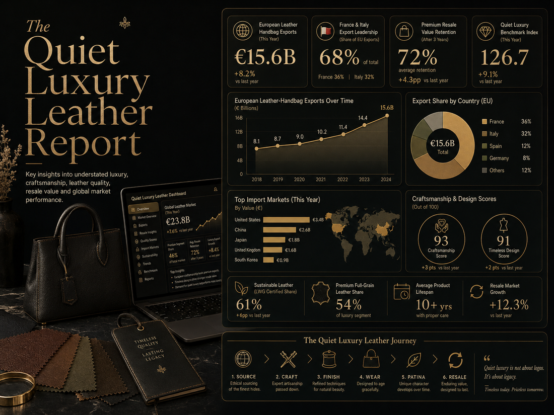 The Quiet Luxury Leather Report
