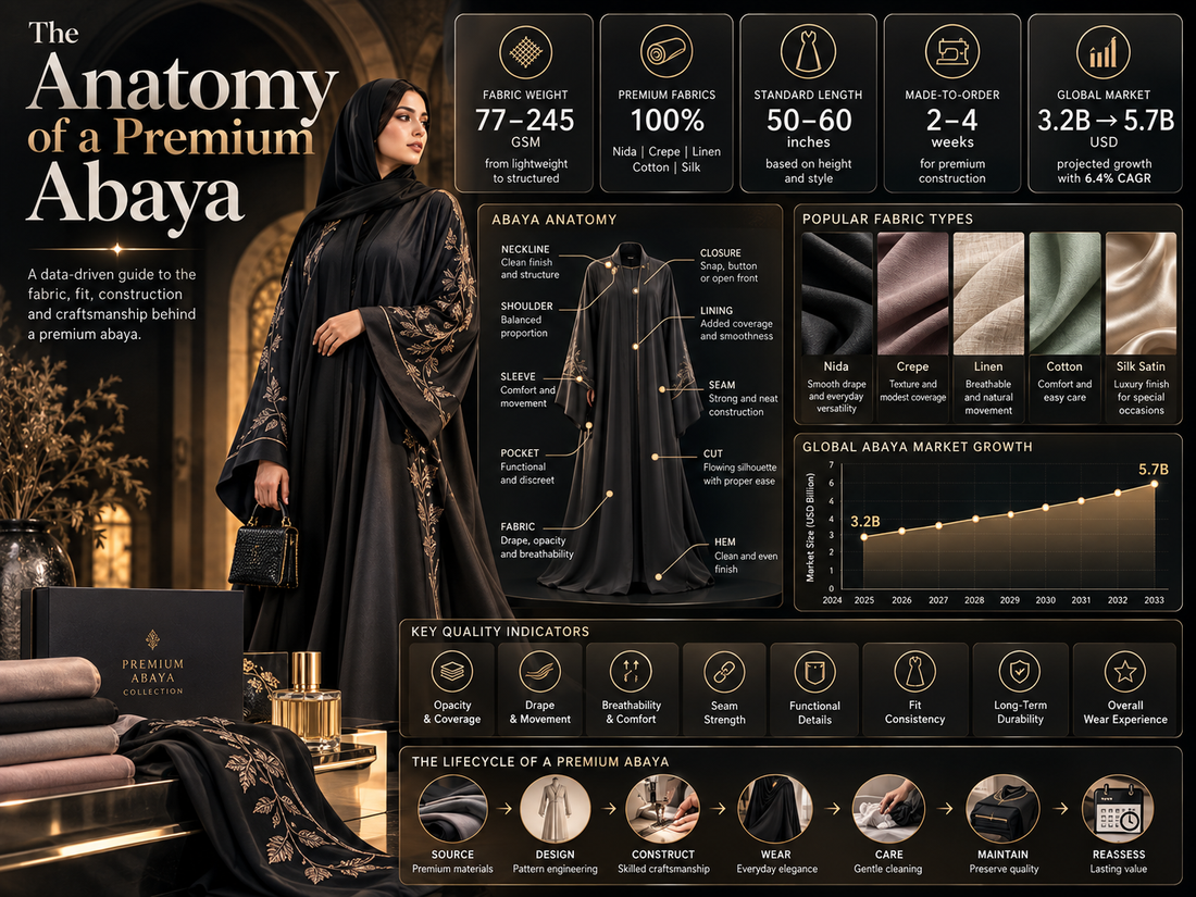 The Anatomy of a Premium Abaya