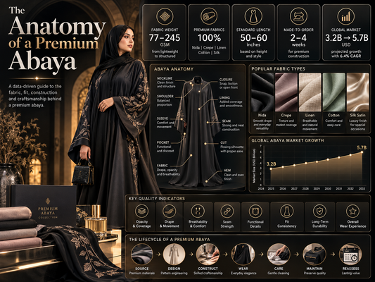 The Anatomy of a Premium Abaya