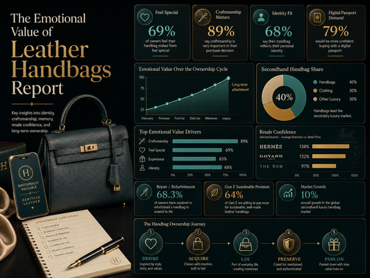 The Emotional Value of Leather Handbags Report