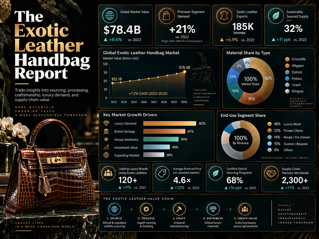 The Exotic Leather Handbag Report