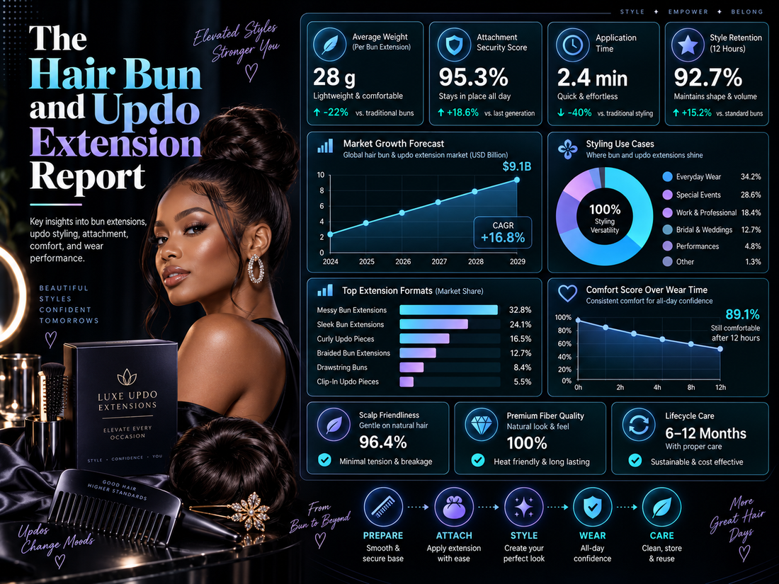 The Hair Bun and Updo Extension Report