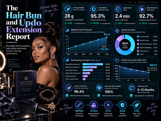 The Hair Bun and Updo Extension Report