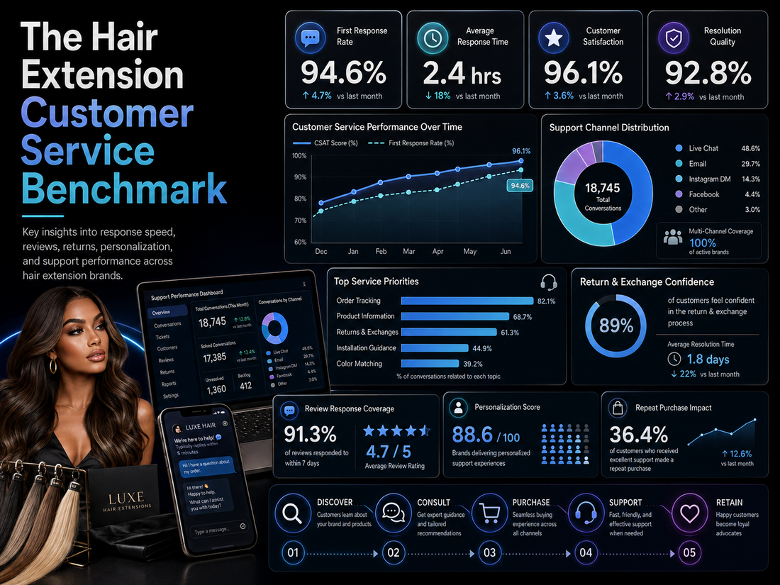 The Hair Extension Customer Service Benchmark