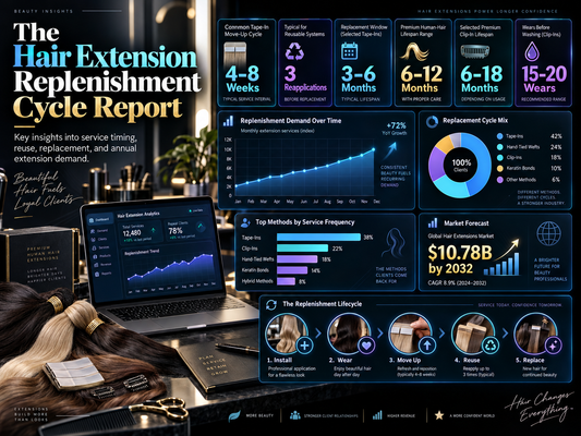 The Hair Extension Replenishment Cycle Report