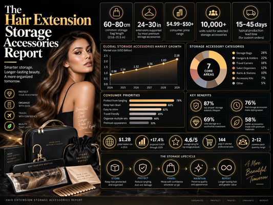 The Hair Extension Storage Accessories Report