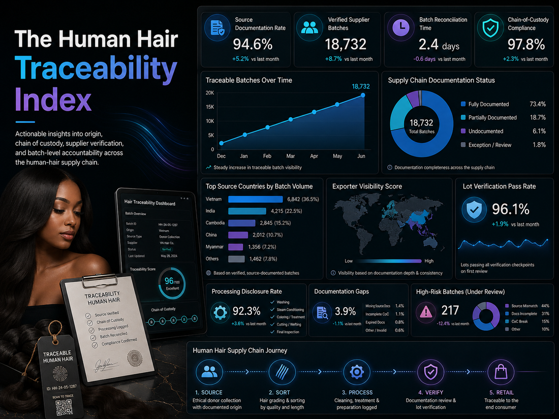 The Human Hair Traceability Index