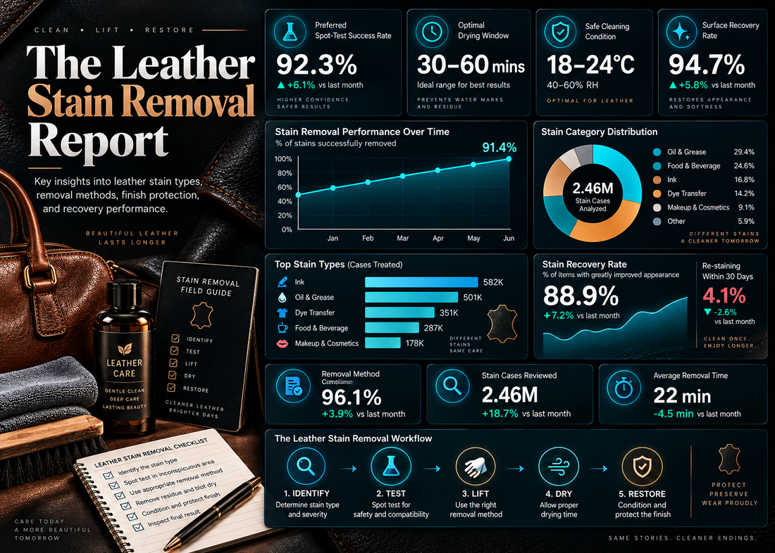 The Leather Stain Removal Report