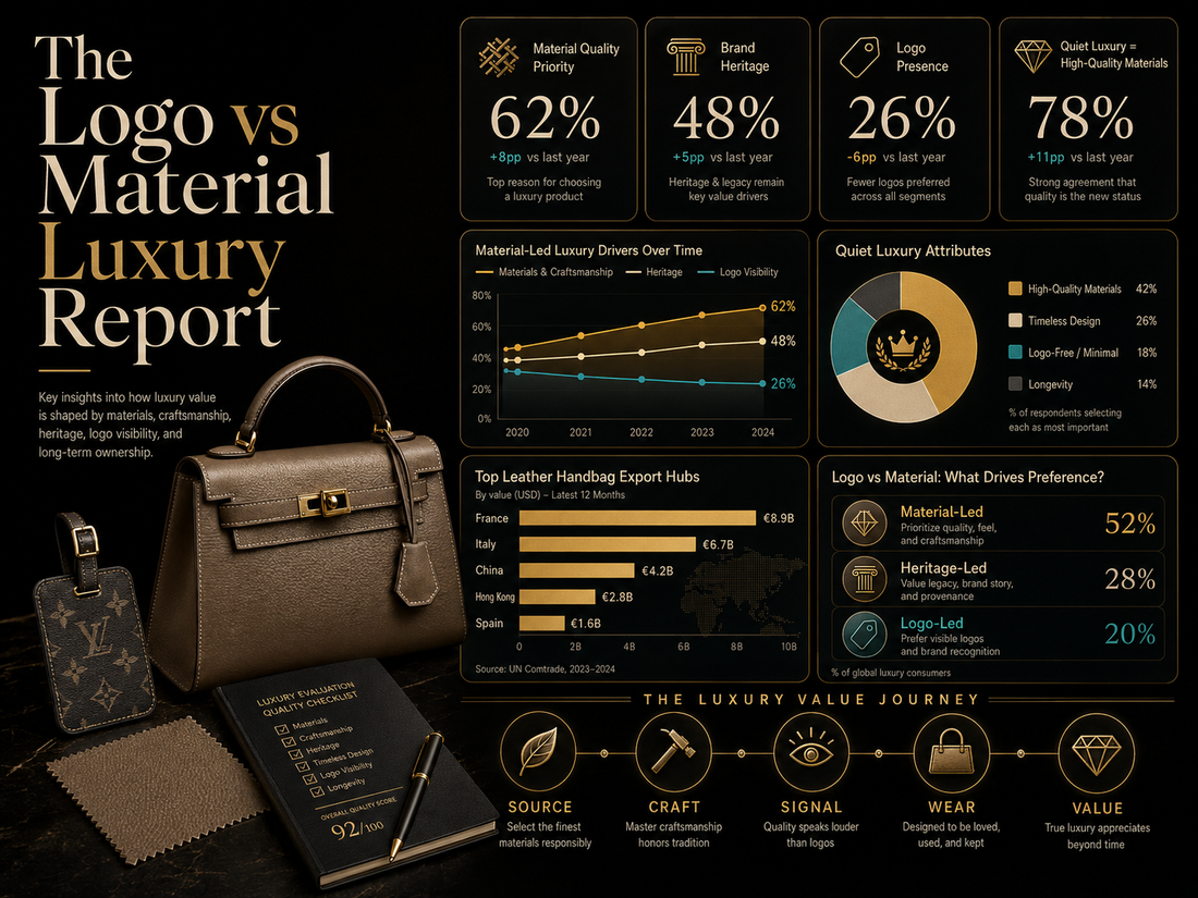The Logo vs Material Luxury Report