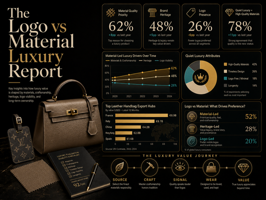 The Logo vs Material Luxury Report