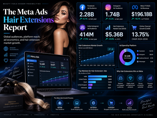 The Meta Ads Hair Extensions Report