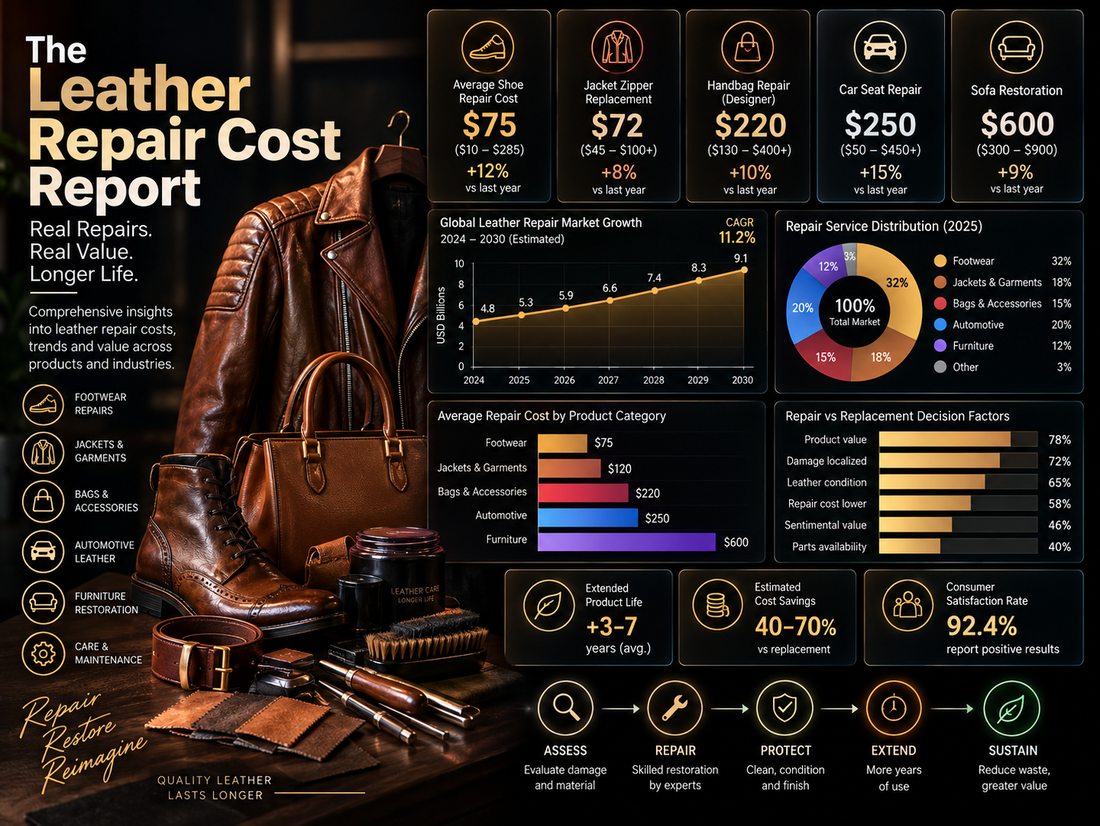 The Leather Repair Cost Report