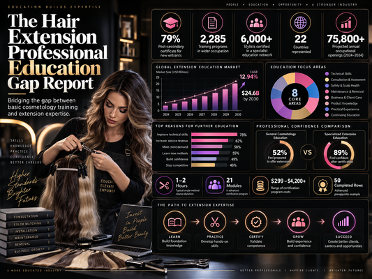The Hair Extension Professional Education Gap Report