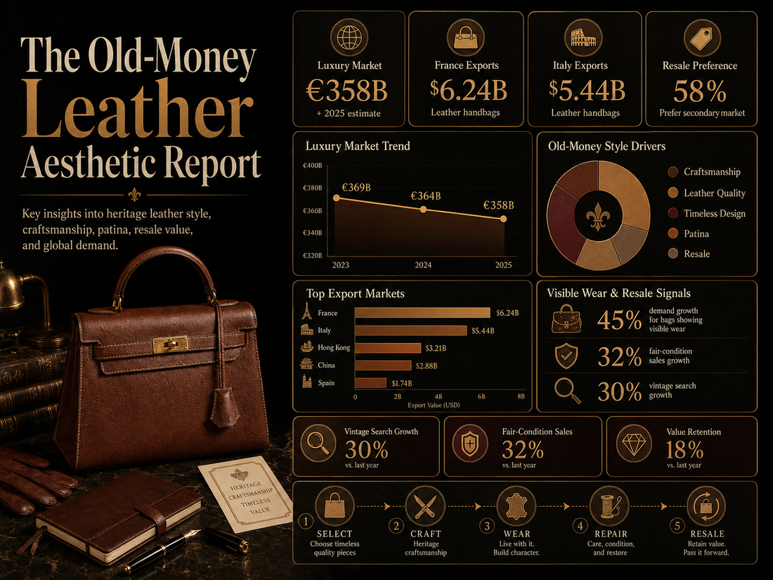 The Old-Money Leather Aesthetic Report