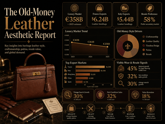 The Old-Money Leather Aesthetic Report
