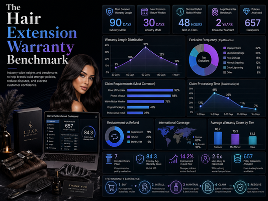 The Hair Extension Warranty Benchmark