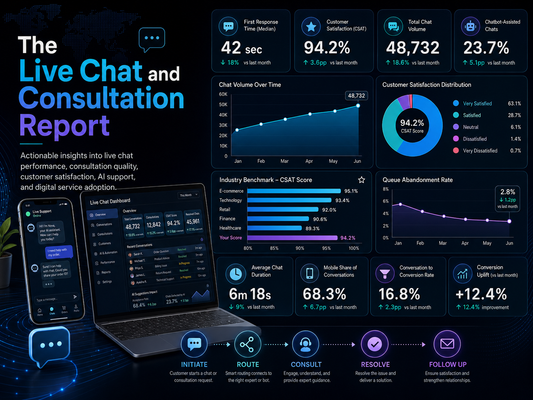 The Live Chat and Consultation Report