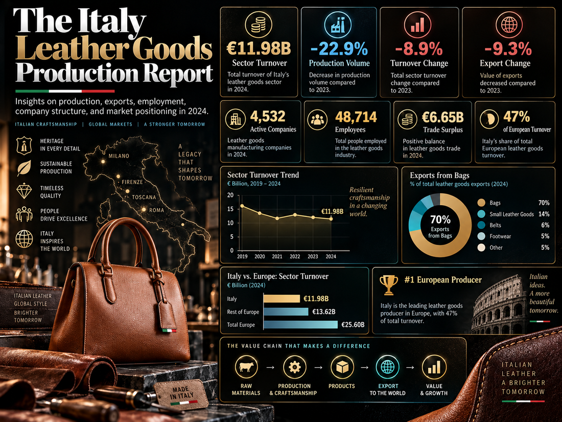 The Italy Leather Goods Production Report
