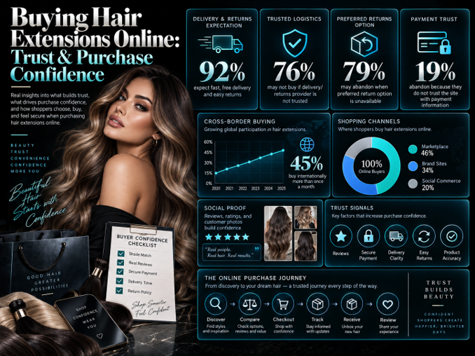 Buying Hair Extensions Online: Trust & Purchase Confidence