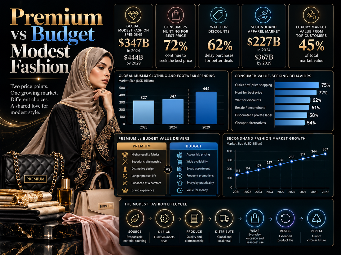 Premium vs Budget Modest Fashion