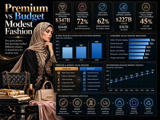 Premium vs Budget Modest Fashion