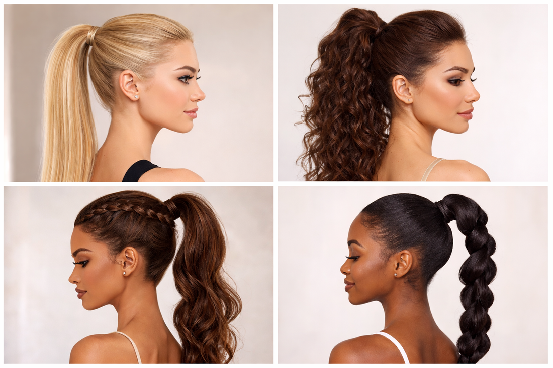 10 Killer Hairstyles for a Clip-In Ponytail – Slay the Look