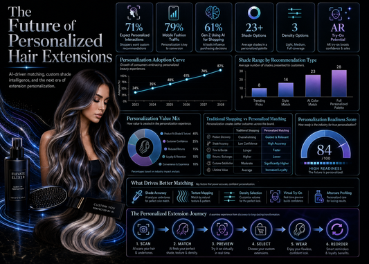 The Future of Personalized Hair Extensions