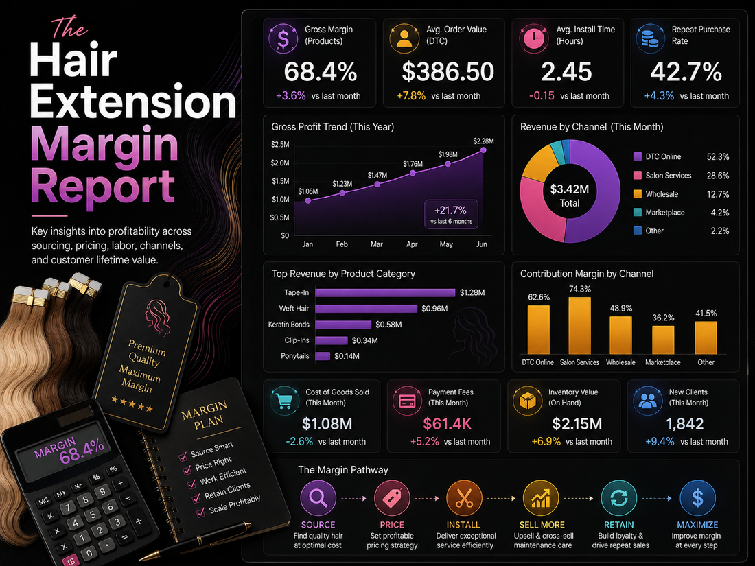 The Hair Extension Margin Report