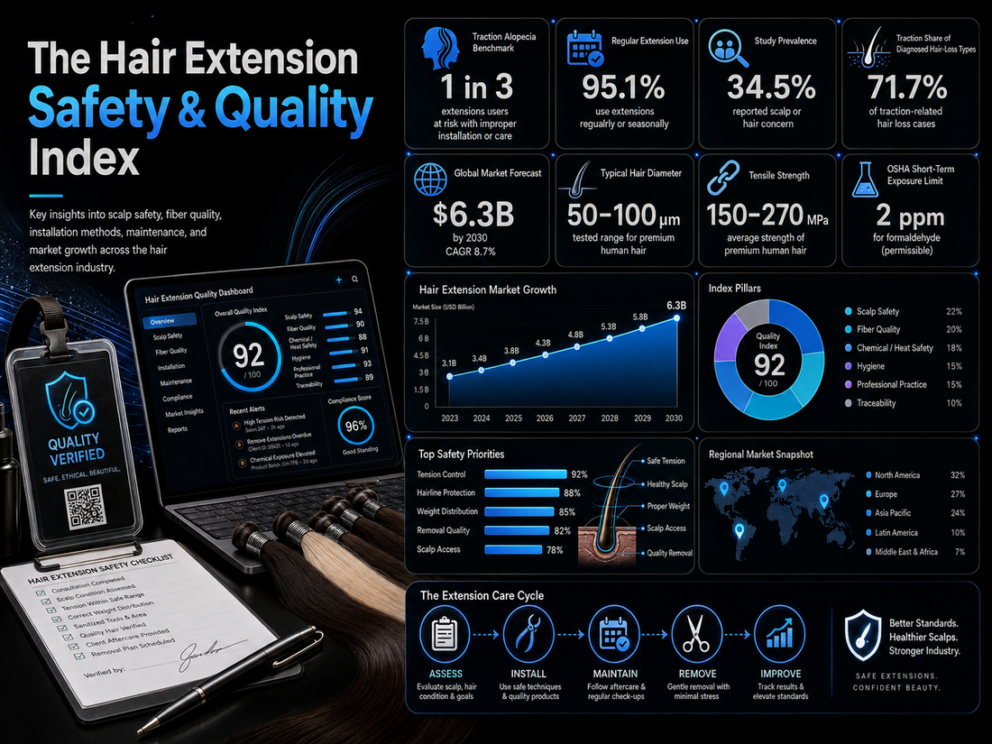 The Hair Extension Safety & Quality Index