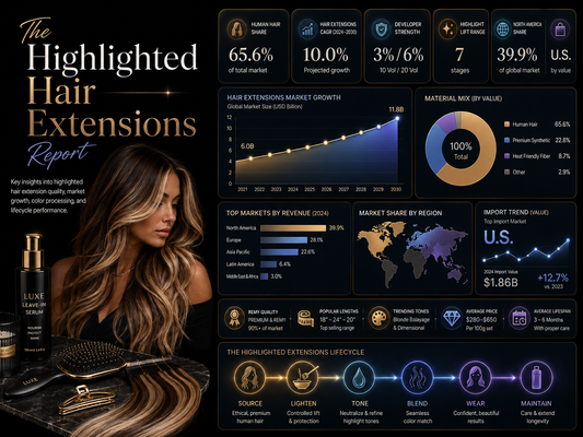 The Highlighted Hair Extensions Report