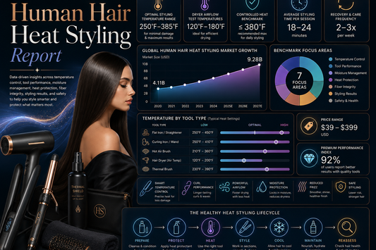 The Human Hair Heat Styling Report