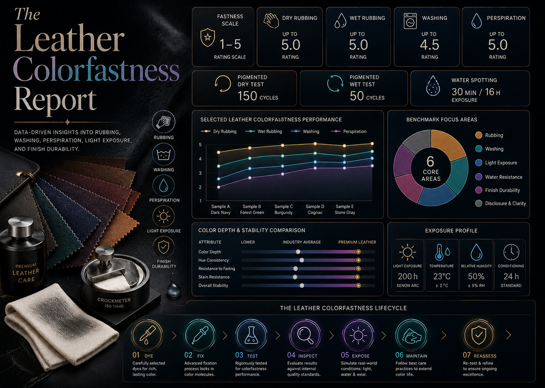 The Leather Colorfastness Report