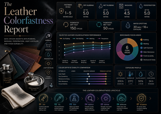 The Leather Colorfastness Report