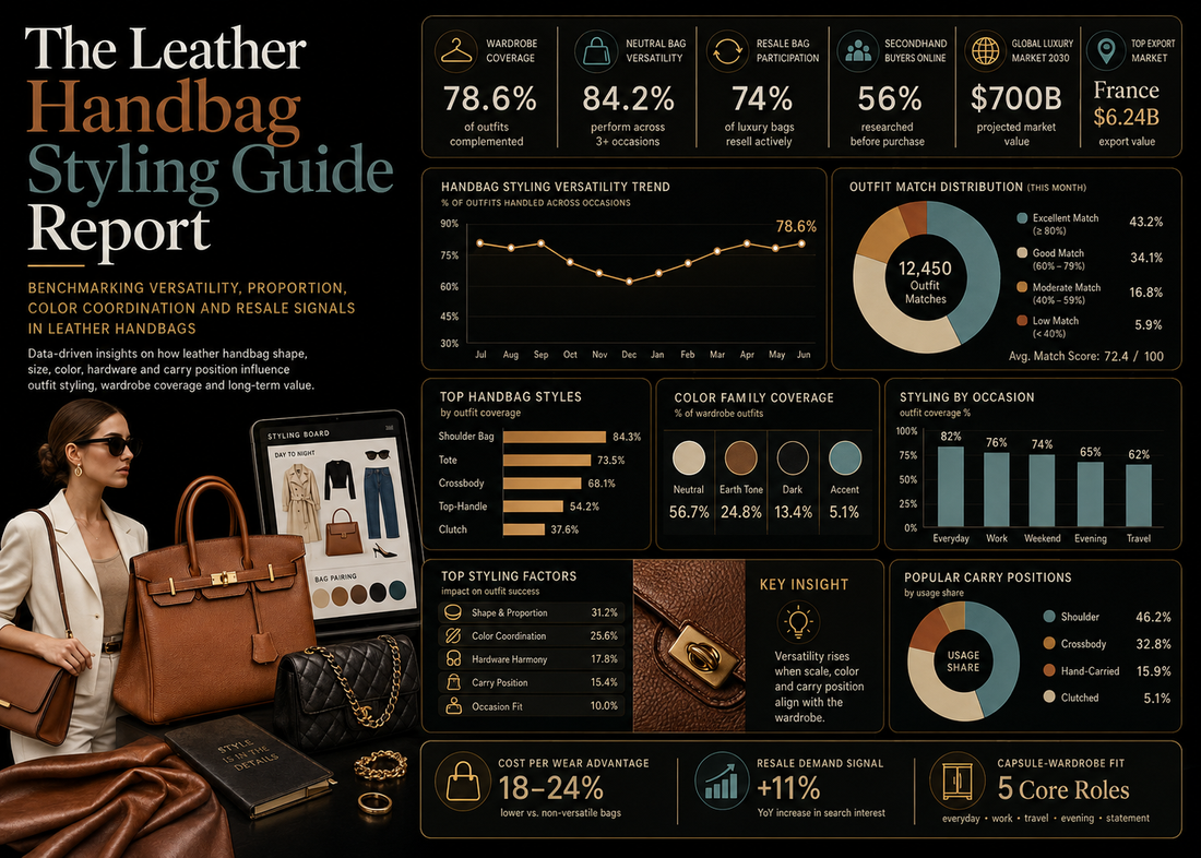 The Leather Handbag Styling Guide Report
