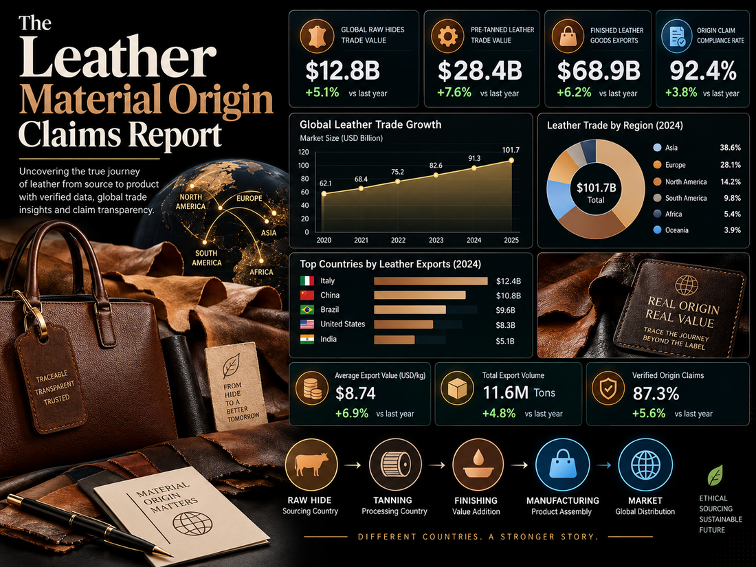 The Leather Material Origin Claims Report
