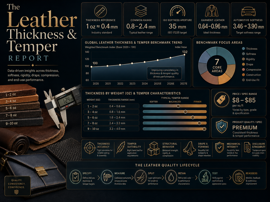 The Leather Thickness &amp; Temper Report