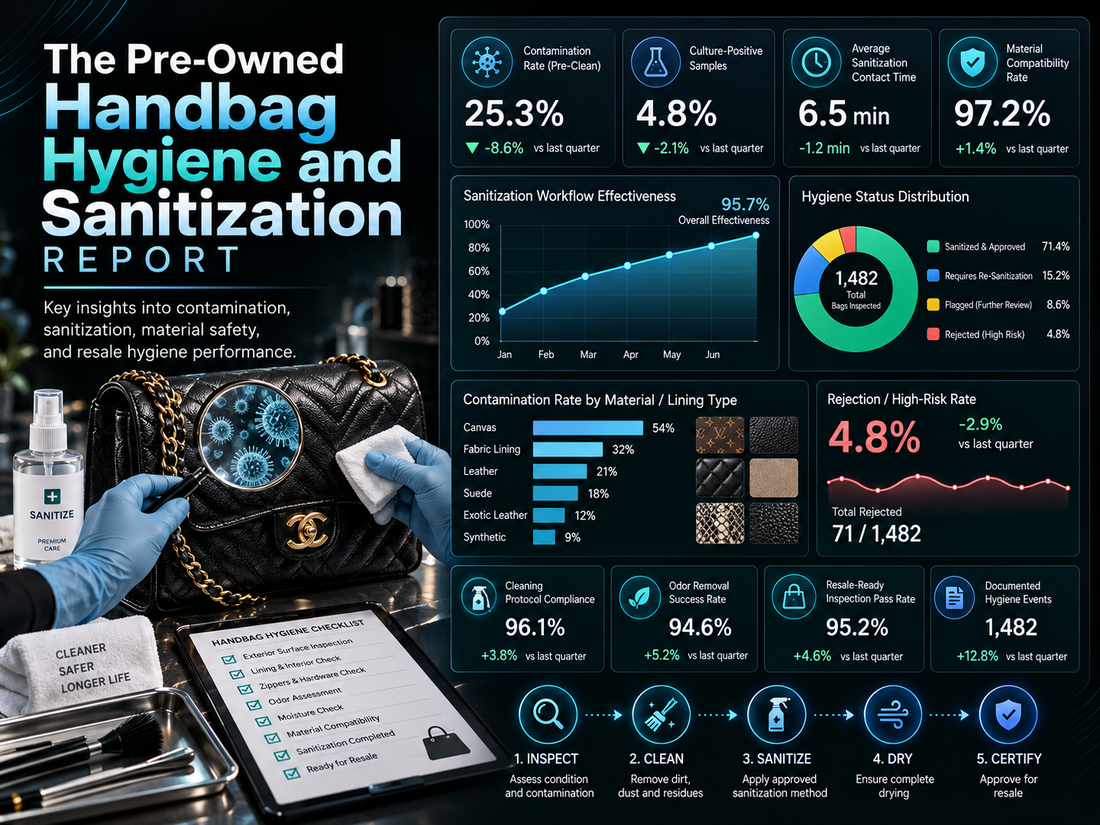 The Pre-Owned Handbag Hygiene and Sanitization Report