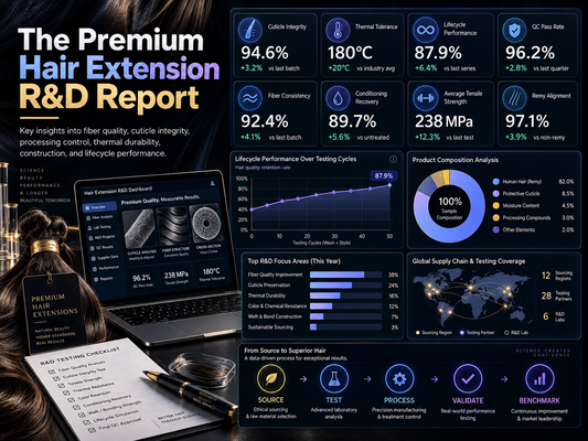 The Premium Hair Extension R&amp;D Report