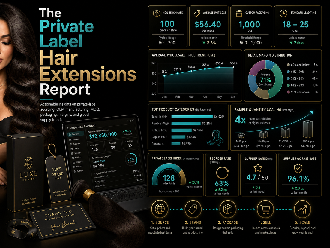 The Private Label Hair Extensions Report