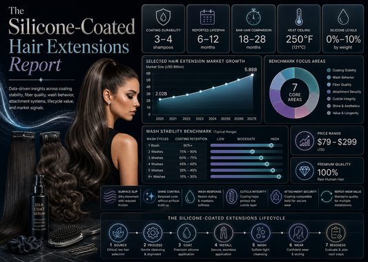 The Silicone-Coated Hair Extensions Report