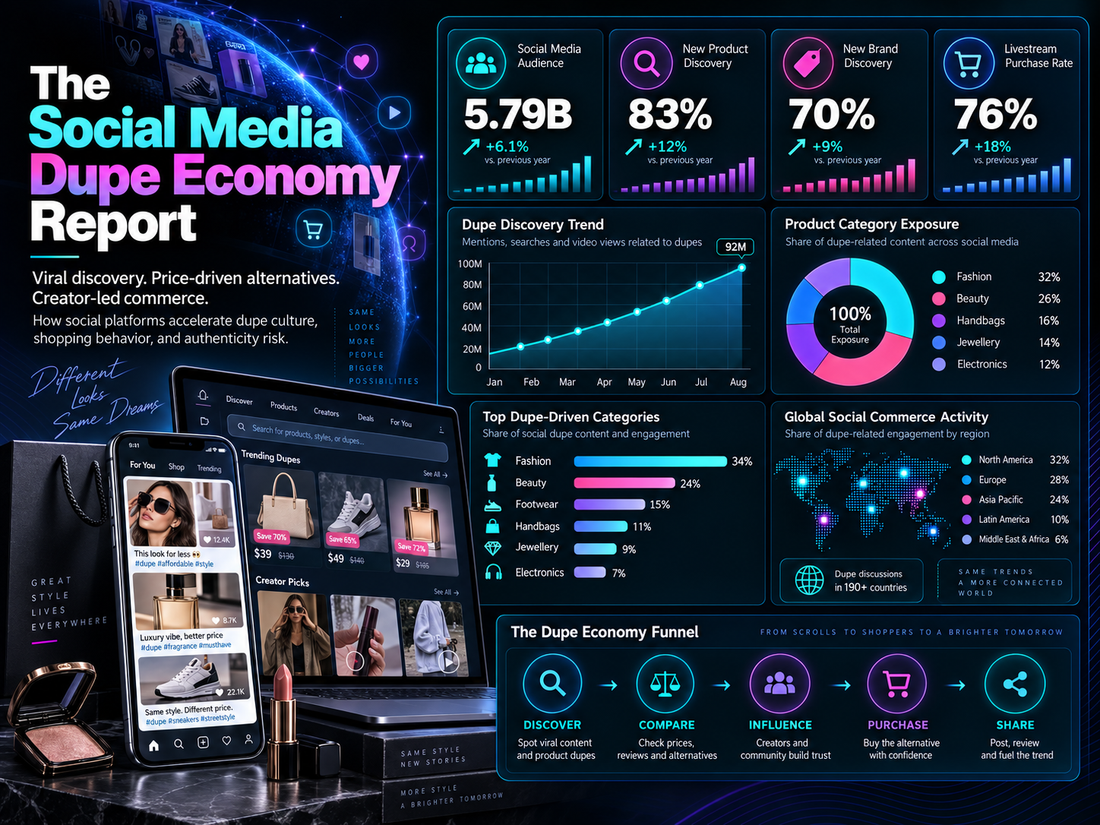 The Social Media Dupe Economy Report